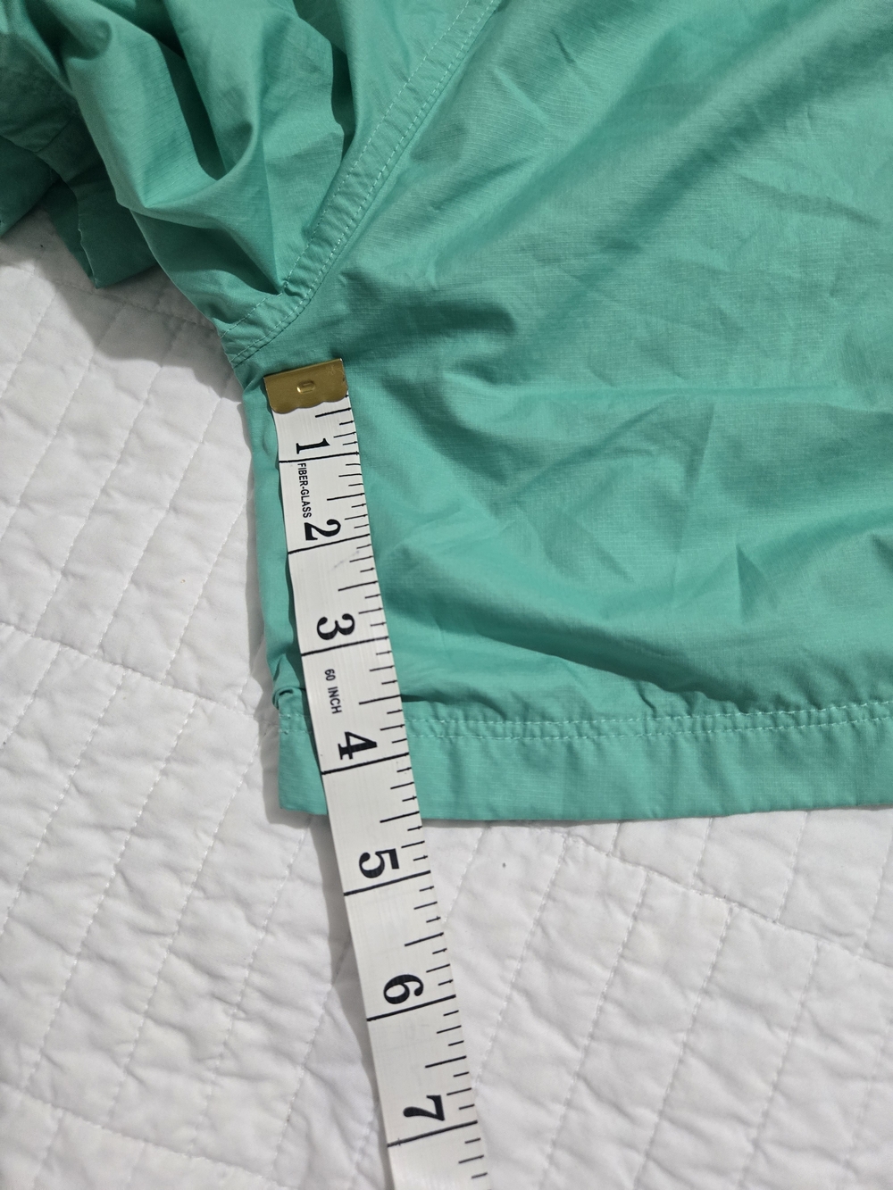 adidas Women's Teal Track Shorts with White Three Stripes - Picture 4 of 6